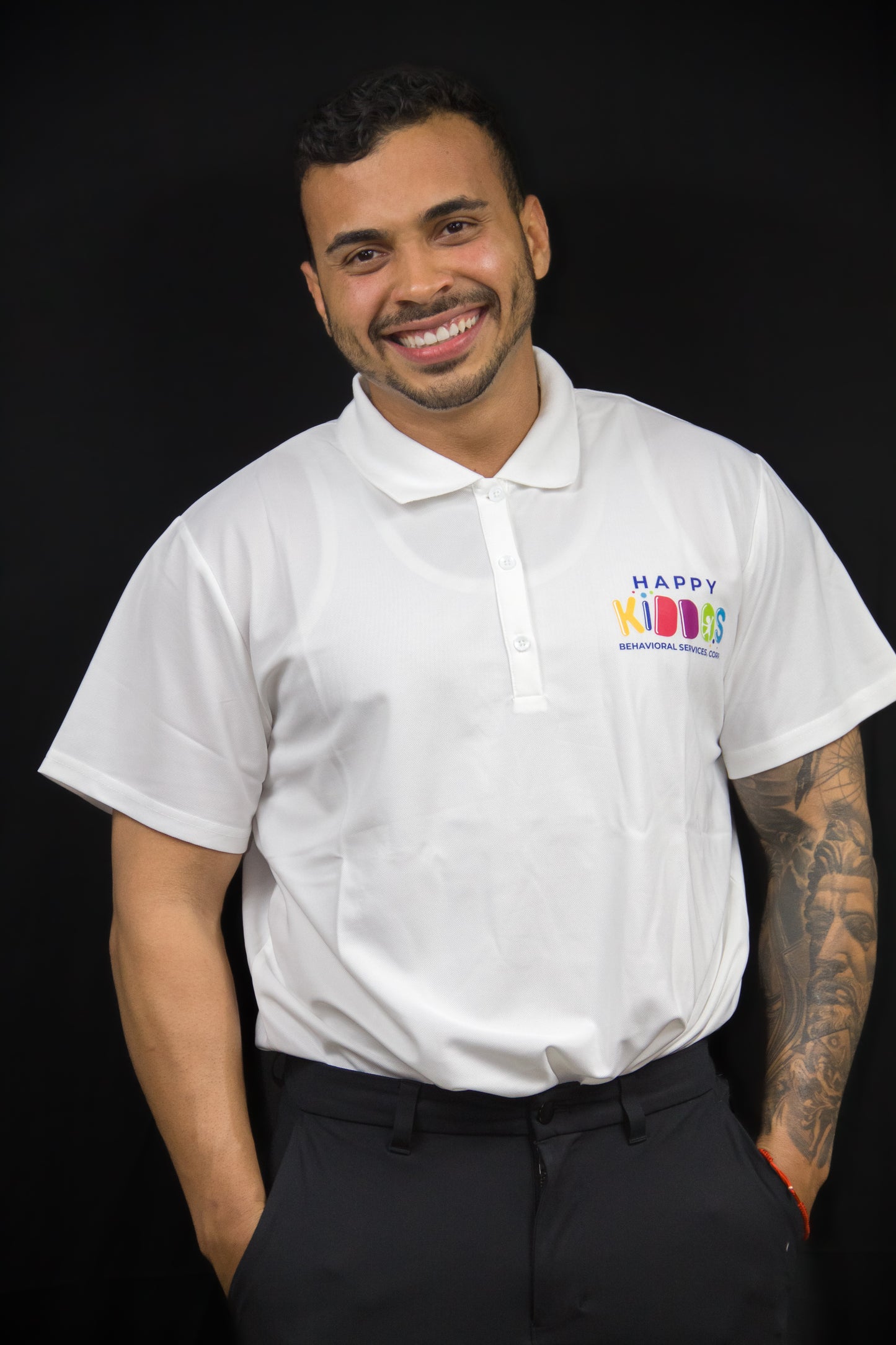 Mens Happy Kiddos Premium Polo