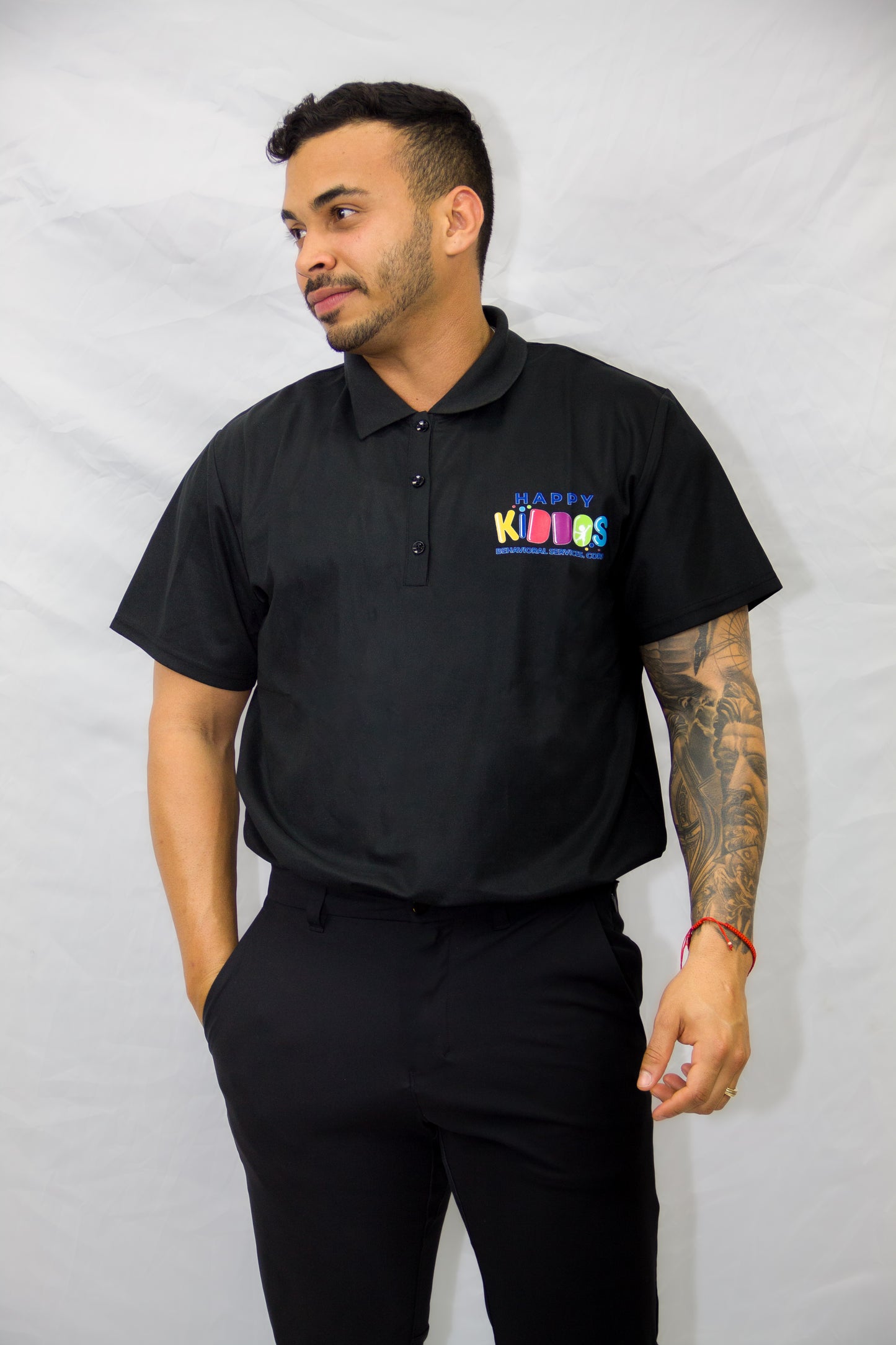 Mens Happy Kiddos Premium Polo